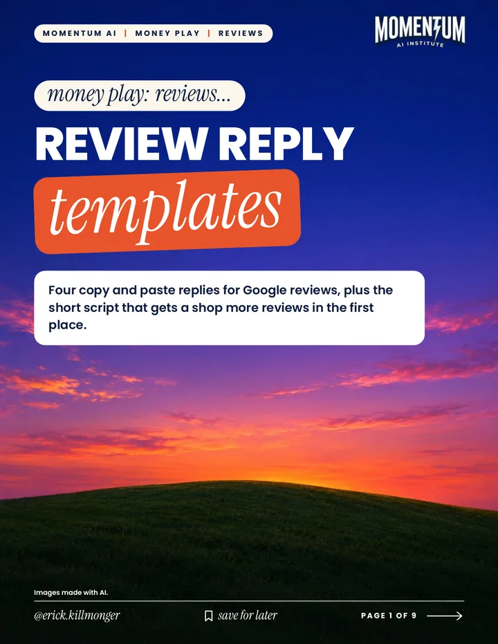 Cover of Review Reply Templates